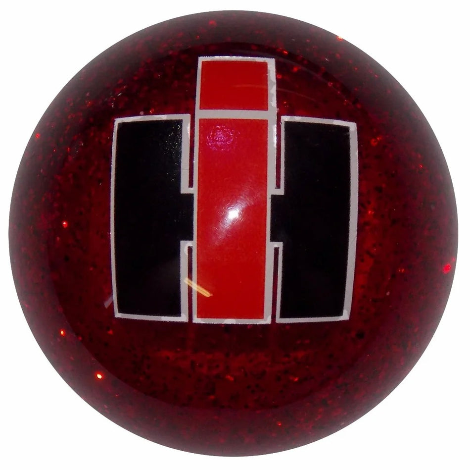 IH Red Glitter Shift Knob