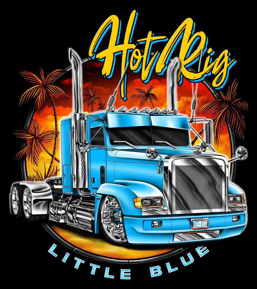 Youth Little Blue Hot Rig T-Shirt
