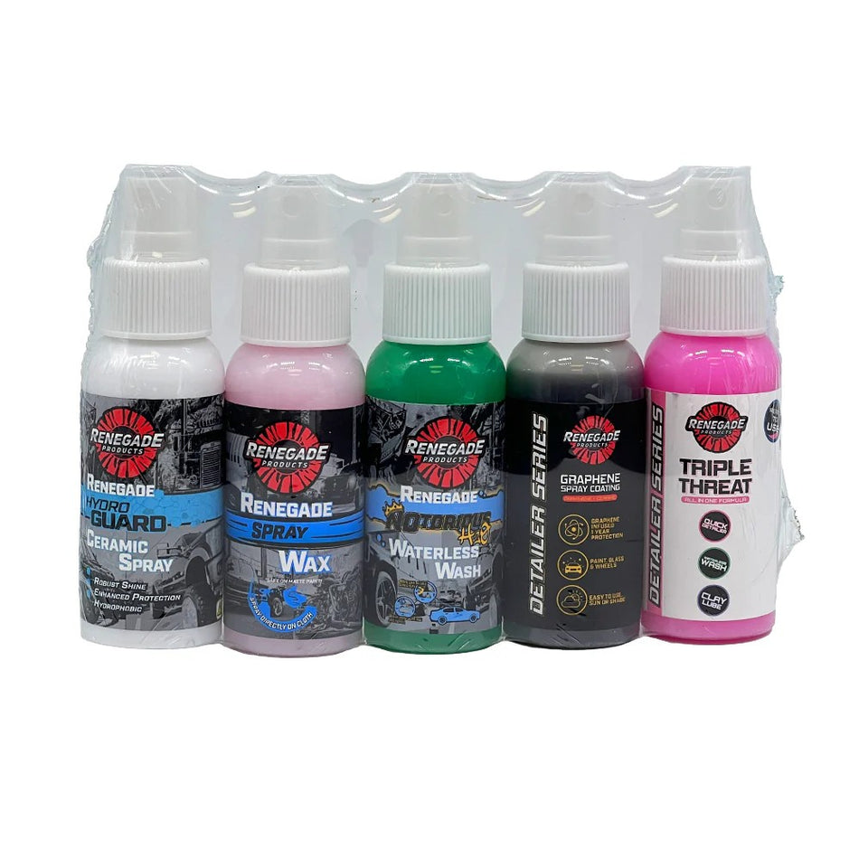 Renegade Instant Detailer Sampler Pack