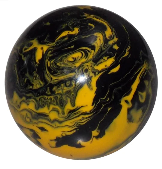 Marbled Black & Yellow Shift Knob