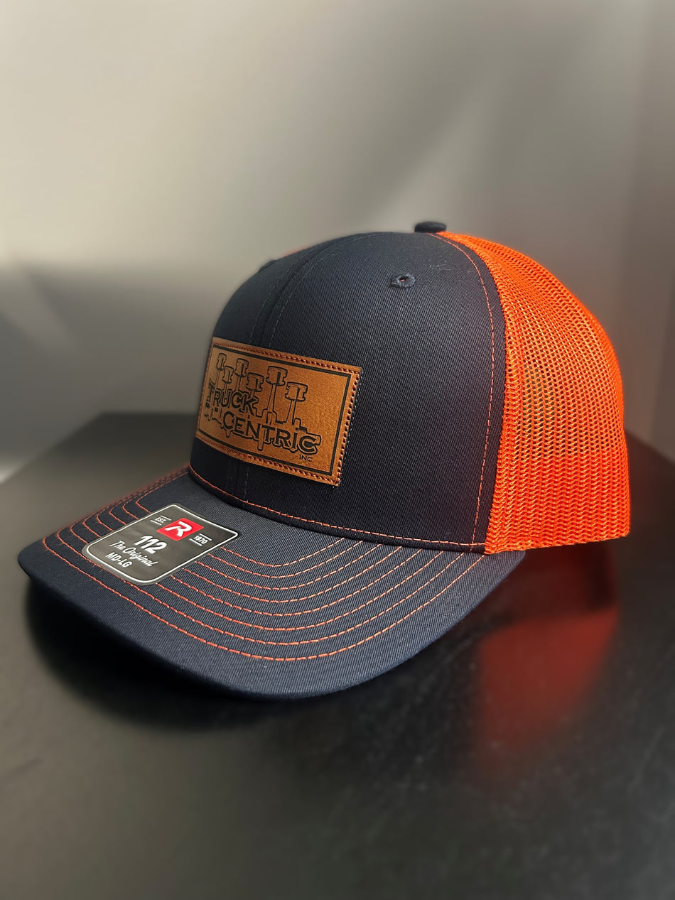 Trucker Snapback - Navy / Orange