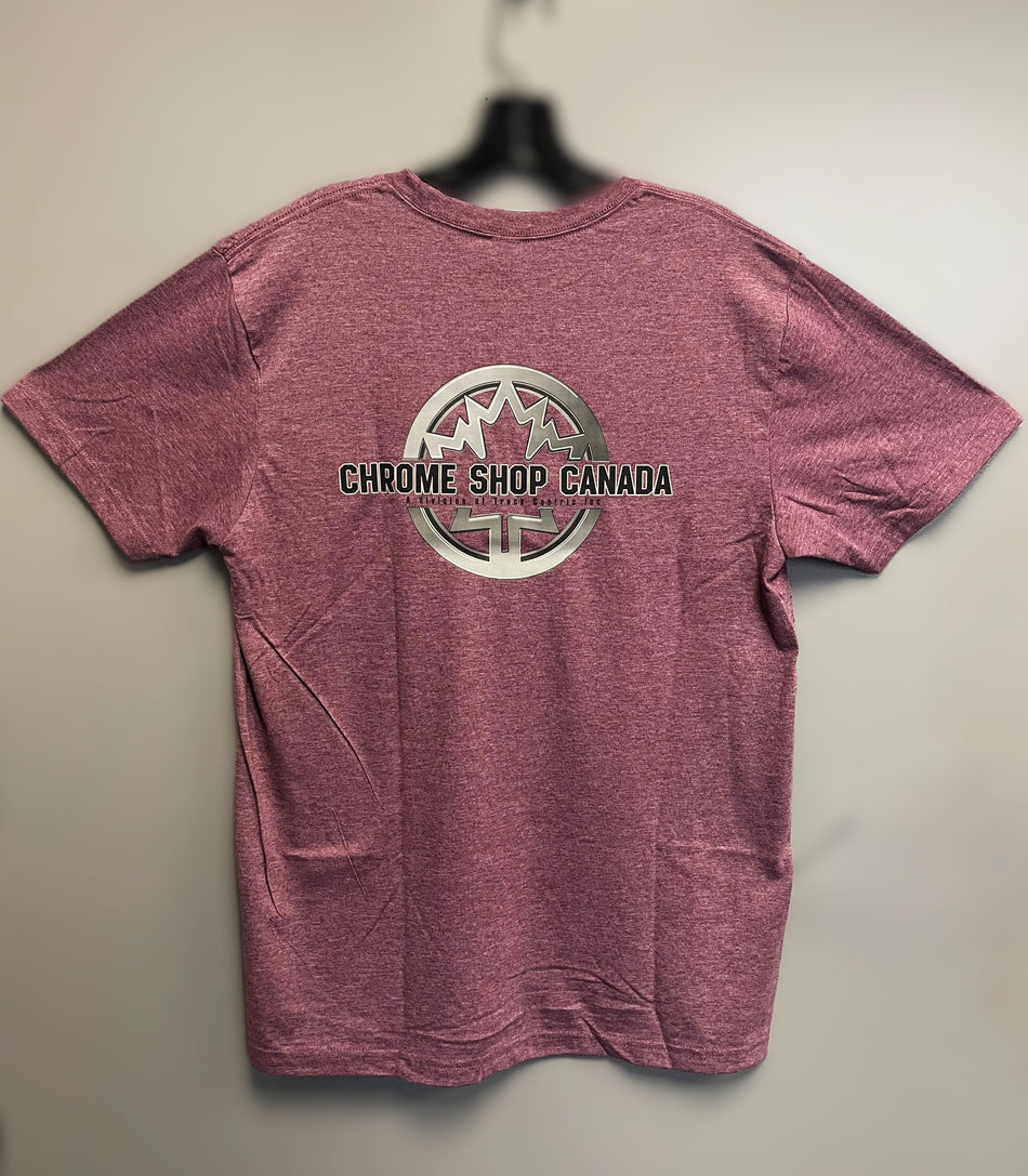 Chrome Shop Canada Maroon T-Shirt