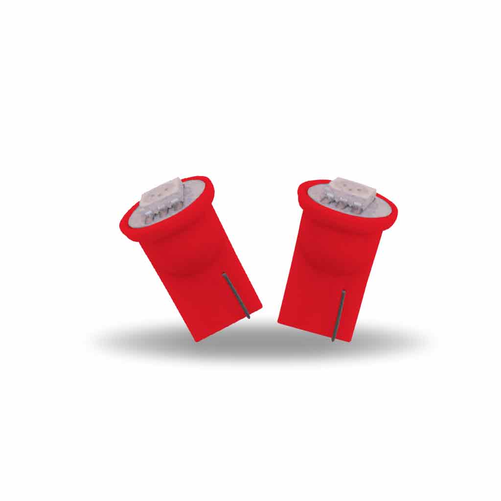 Red 194 Replacement LED Bulbs – 1 Diode – Chrome Shop Canada