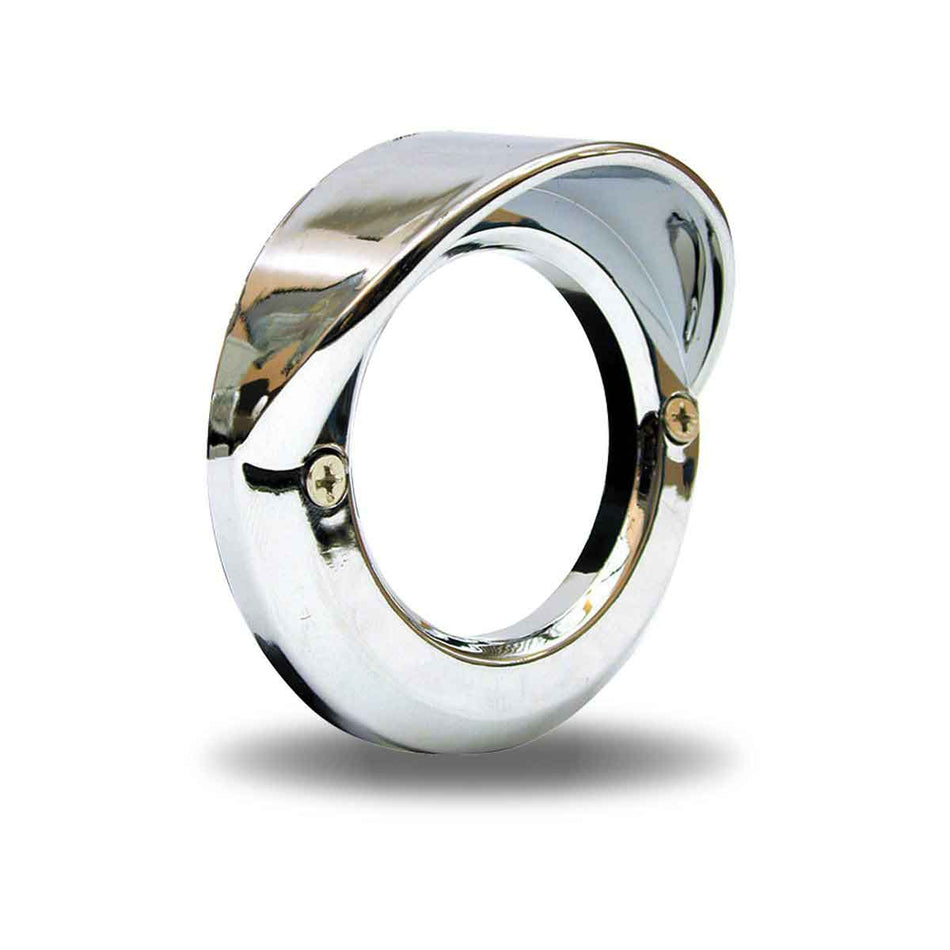 2.5″ Round Light Bezel with Visor – Screw On