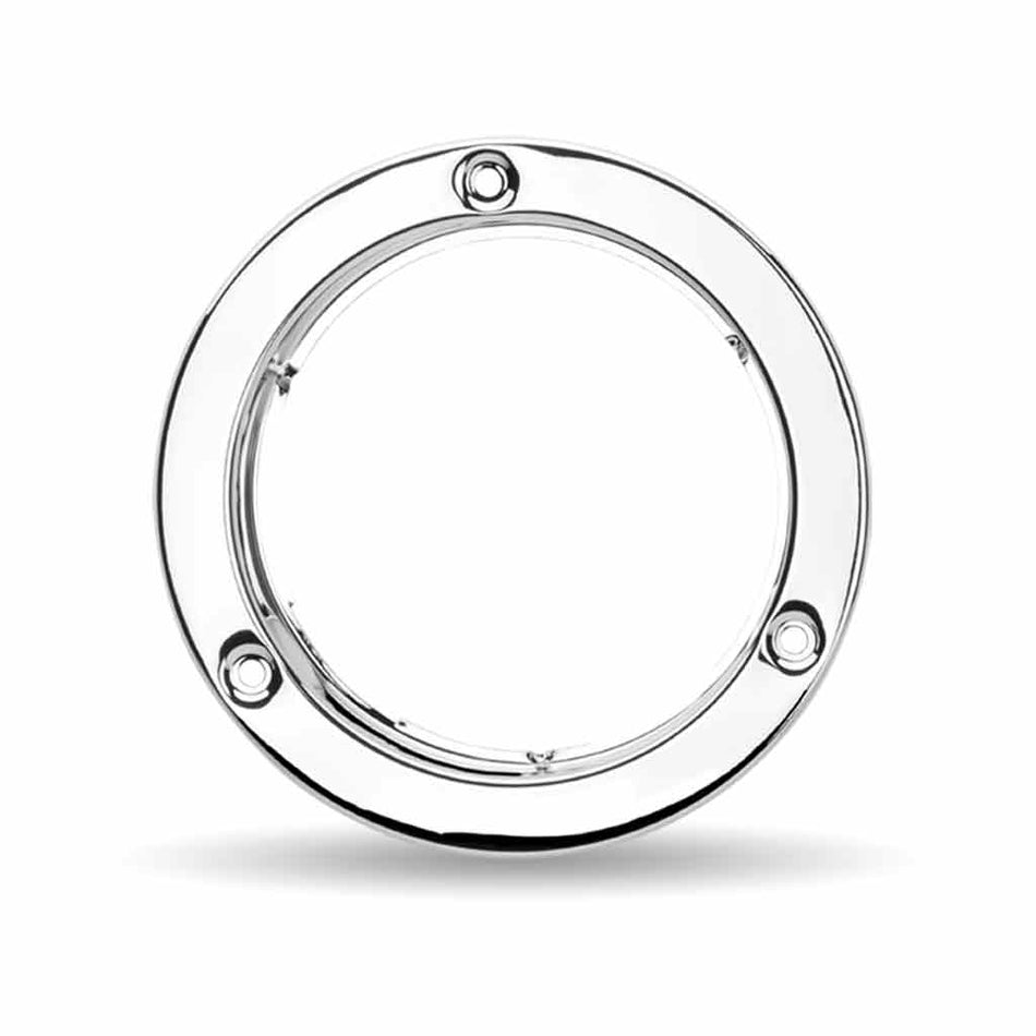4″ Round Light Bezel – Security Lock