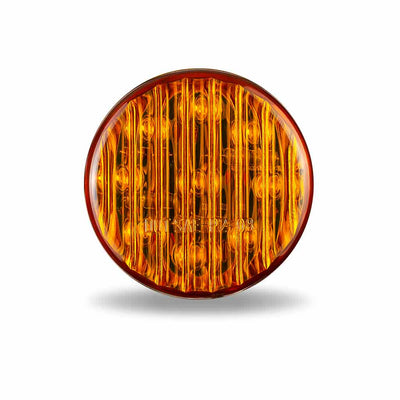 2" Round Amber LED Light