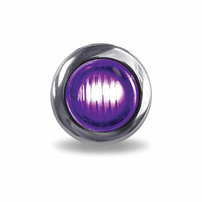 Amber / Purple 3/4" LED Light