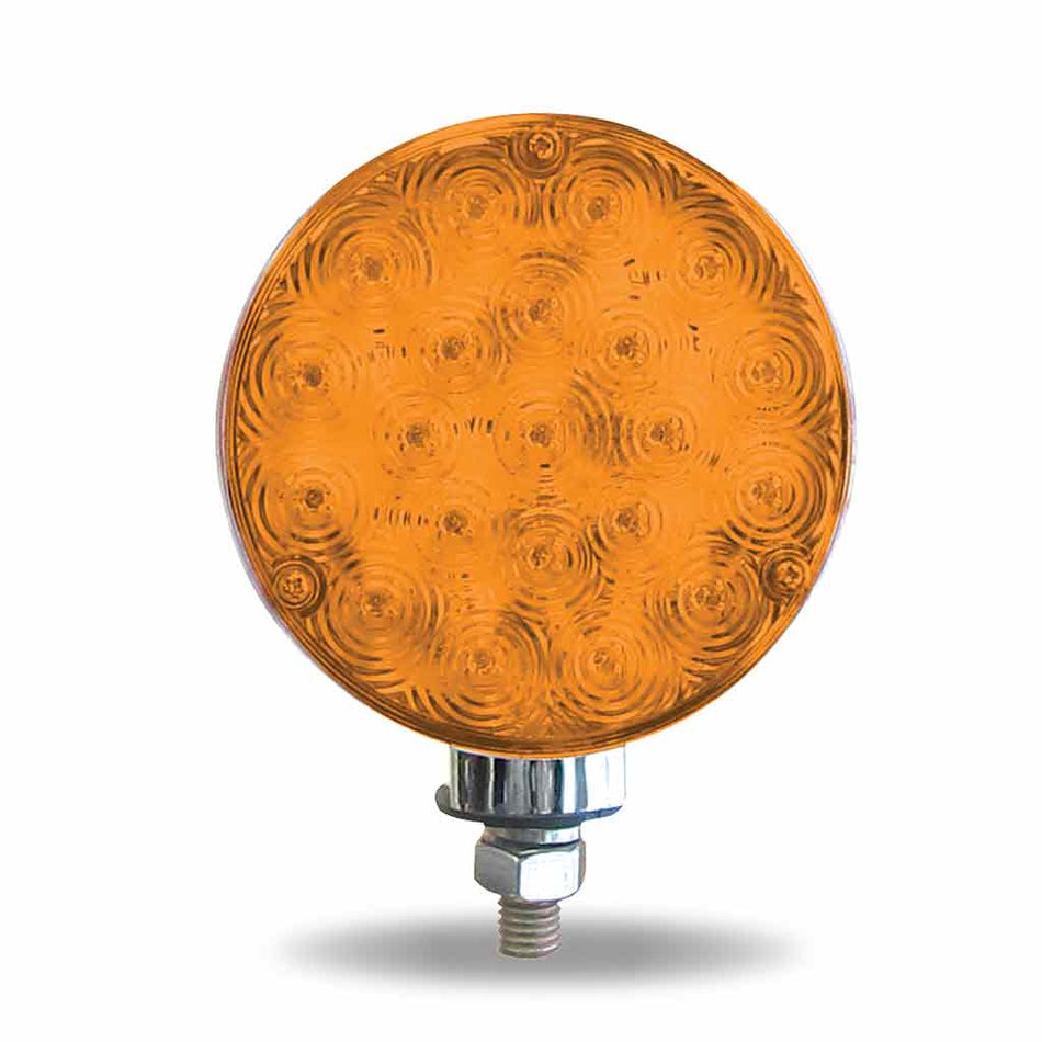 Trux 4" Amber / Red Pedestal Light