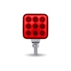 3" Square Amber / Red Pedestal Light