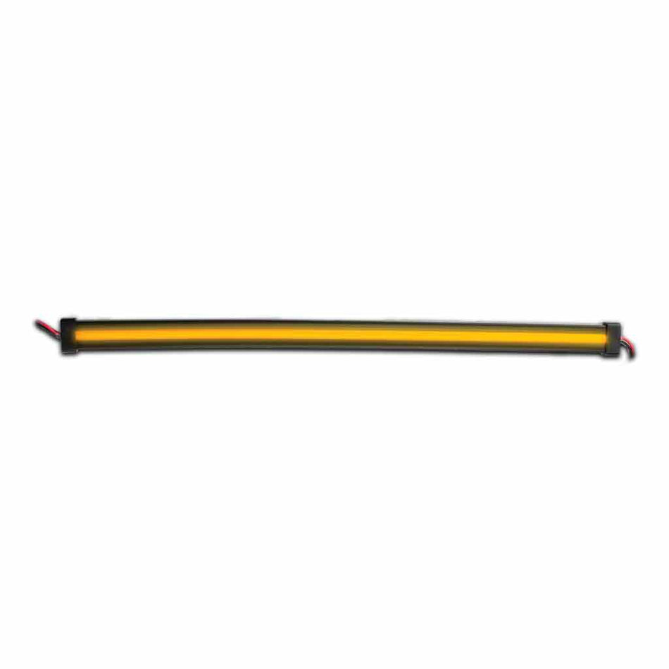 48″ Clear Amber Auxiliary Center Glow Strip LED Light