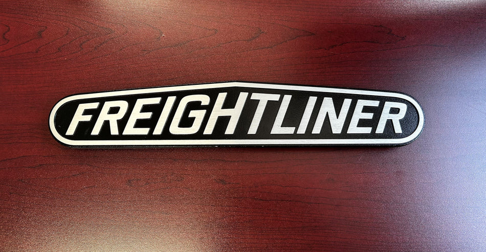 Heavy Wear Freightliner Truck Nameplate Emblem