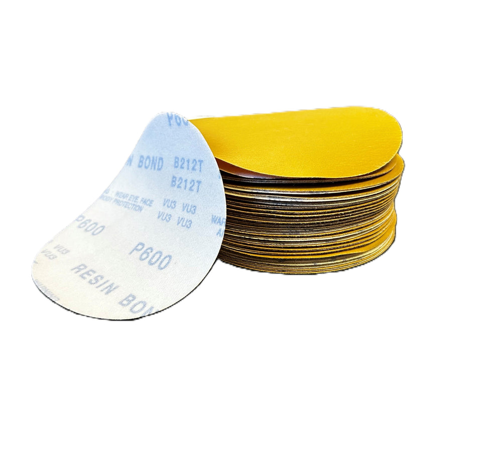 5inch Velcro Gold Hook-And-Loop Sanding Disc (600 Grit)