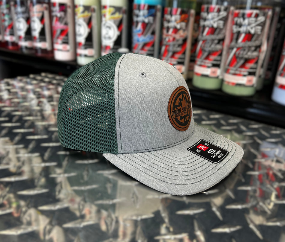 Trucker Snapback - Grey / Forest Green