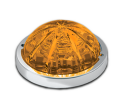 Amber LED Low Pro Watermelon Light