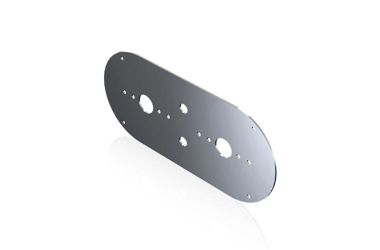 Above Door Dome Light Plate - 2 Watermelon Light Holes