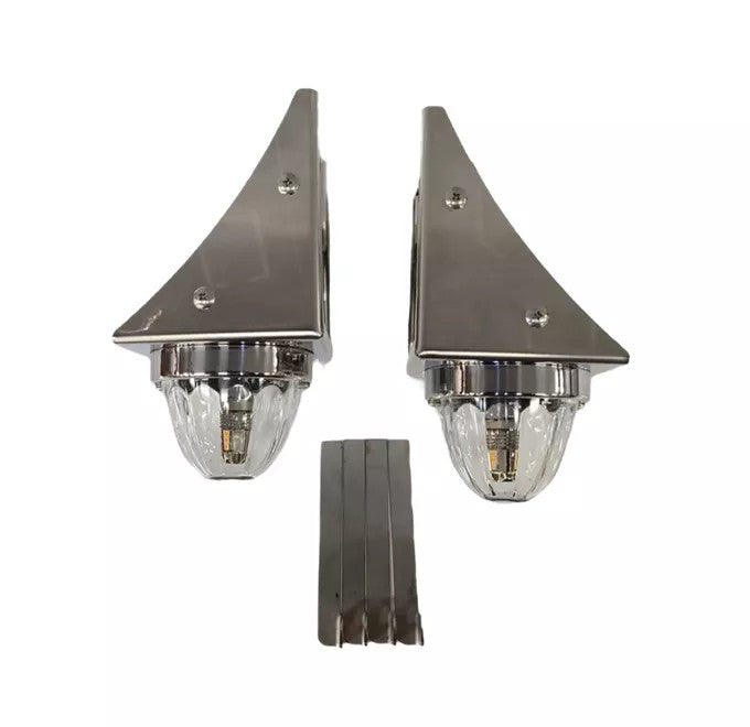 Peterbilt Fuel Tank Watermelon Light Brackets