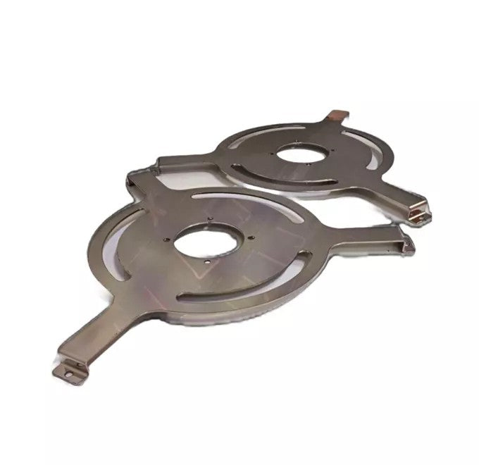 Stainless Steal JML 15" Watermelon Twist Top Breather Brackets - Pair