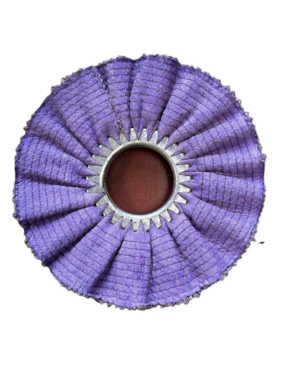 10" Purple Hilzinger High Density Buffing Wheel