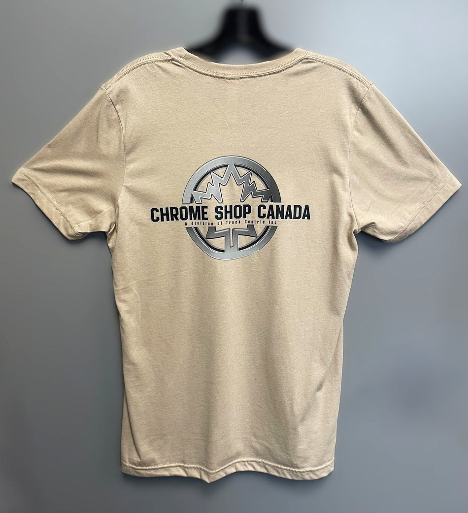 Chrome Shop Canada Tan T-Shirt