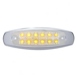 Peterbilt Clear Amber Reflector Marker LED