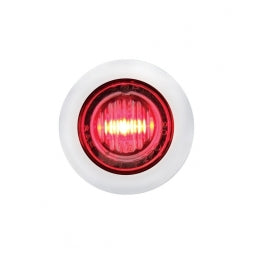 Red LED Clear Lens Mini Marker Light