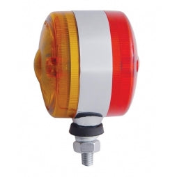 3" Double Face Amber / Red LED Pedestal Light